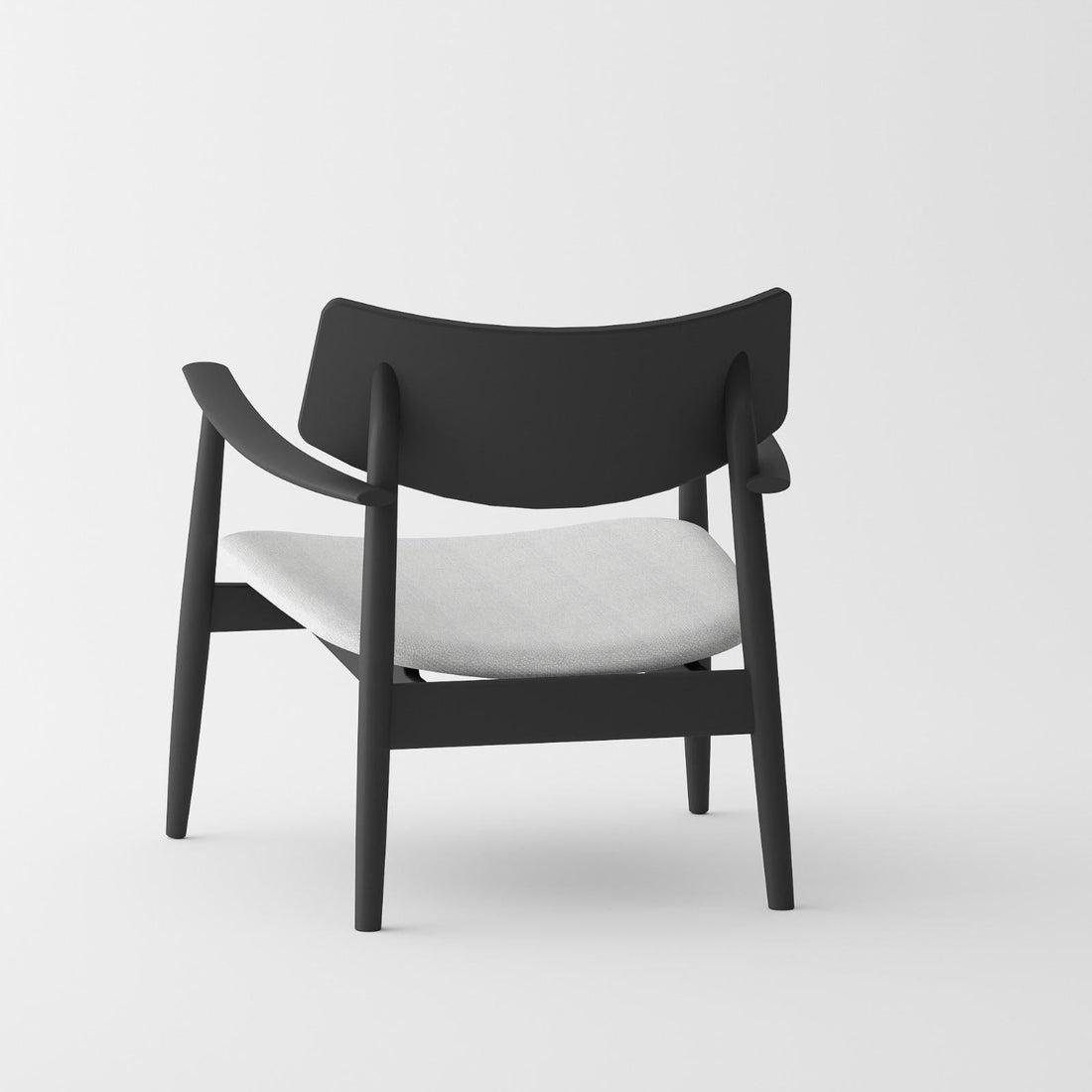 Lagom Relaxchair black backside view